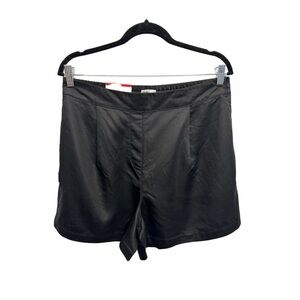 Frank & Oak Tencel Shorts Black